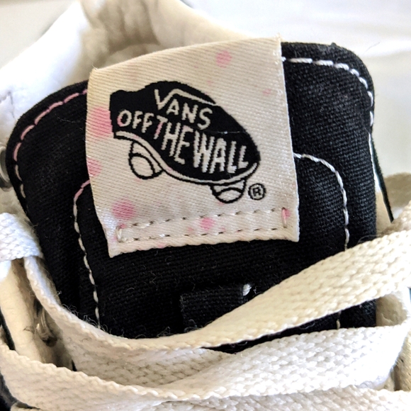 Vans Off The Wall High Top Kids Skateboard Sneakers - Picture 4 of 10